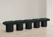 Pavilion - 5 Piece Modular Bench With Black Base - Simple Home Plus