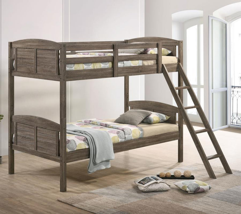 Flynn - Wood Bunk Bed - Simple Home Plus