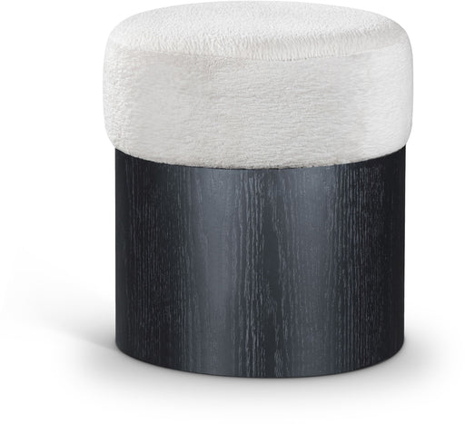 Nimes - Ottoman / Stool With Black Base - Simple Home Plus