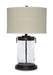 Tailynn - Clear / Bronze Finish - Glass Table Lamp - Simple Home Plus