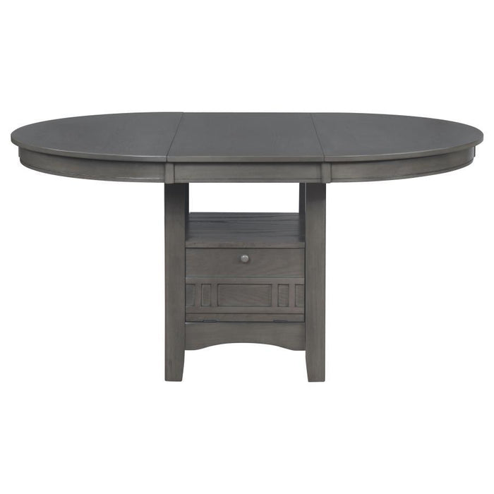 Lavon - Oval Extension Leaf Dining Table - Simple Home Plus