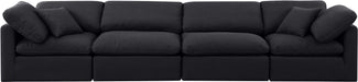 Indulge - Linen 4 Seat Modular Sofa - Simple Home Plus