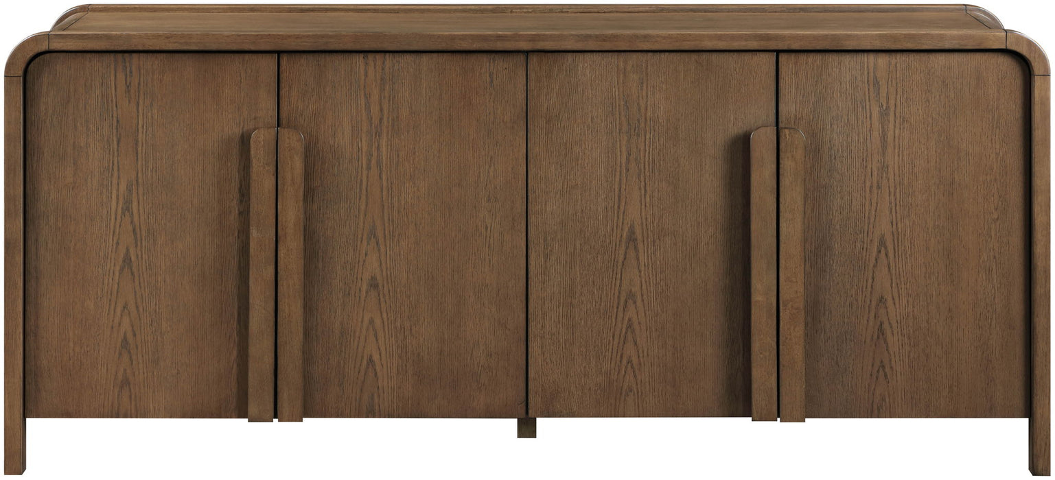 Harmony - Oak Veneer And Solid Wood Sideboard/Buffet - Simple Home Plus