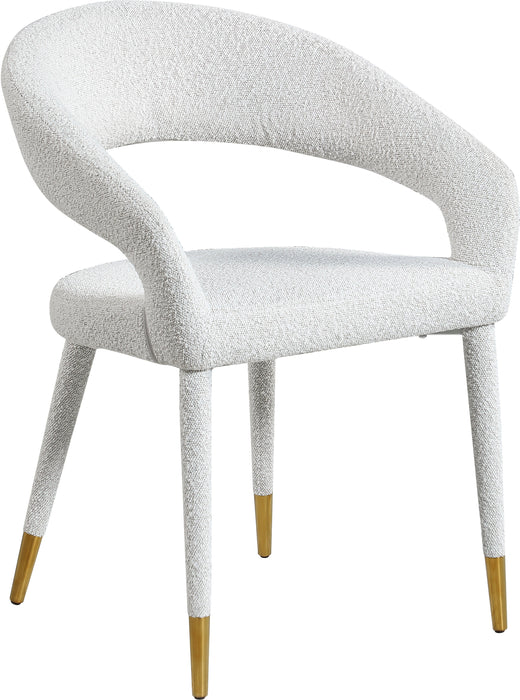 Destiny - Dining Chair - Cream - Fabric - Simple Home Plus