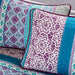 Joni - 6 Piece Boho Reversible Daybed Set - Purple - Simple Home Plus
