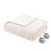 Dream Soft Heated - Queen Blanket - Ivory - Simple Home Plus