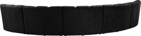 Infinity - 5 Piece Velvet Modular Sectional - Simple Home Plus