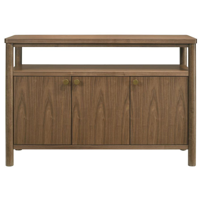 Crestmore - Dining Cabinet Sideboard Buffet - Walnut - Simple Home Plus