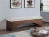 Lawson - Bench With Brown Base - Simple Home Plus