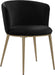 Skylar - Dining Chair with Gold Legs (Set of 2) - Simple Home Plus