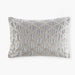 Aumont - Oblong Decor Pillow - Silver - Simple Home Plus