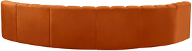 Arc - Velvet 6 Piece U-Shaped Modular Sofa - Simple Home Plus