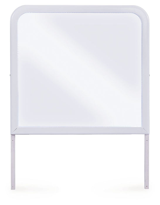 Jarlee - Bedroom Mirror - White