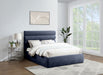 Adam - Chenille Fabric Bed With 52" Headboard - Simple Home Plus