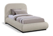 Vaughn - Chenille Bed With Black Base - Simple Home Plus