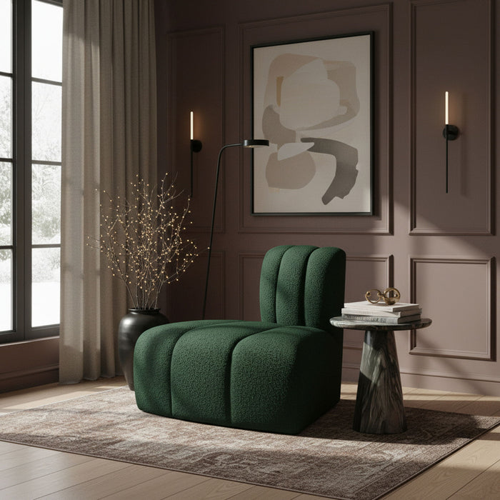 Arc - Boucle Fabric Reverse Corner - Simple Home Plus