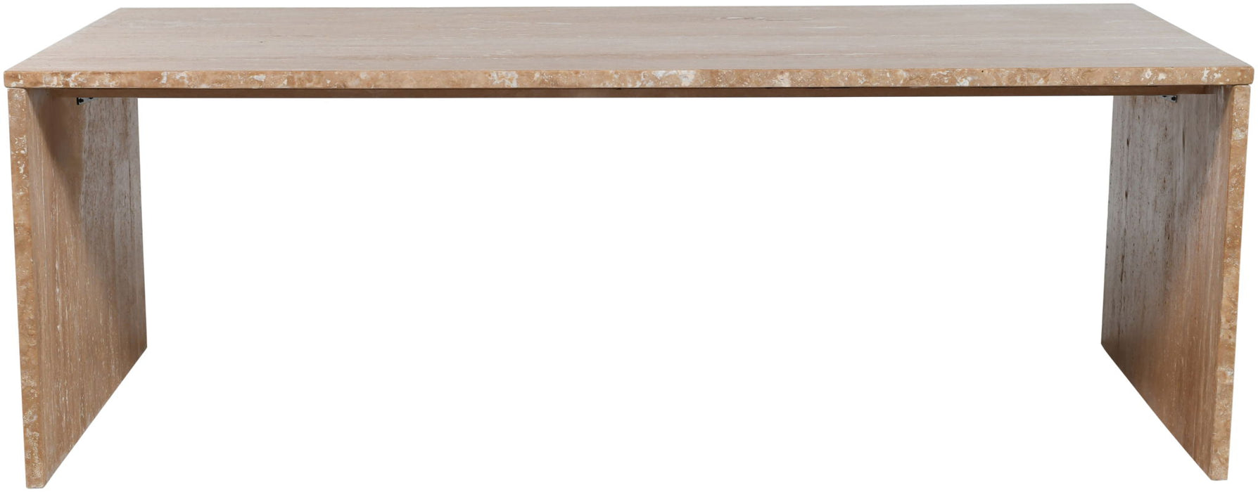 Pienza - Travertine Table - Simple Home Plus