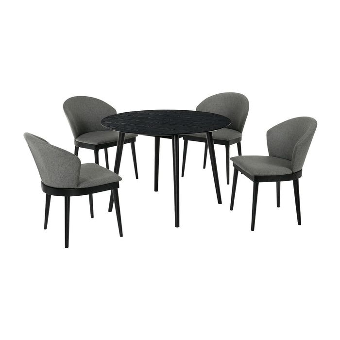 Arcadia - Dining Room Set With Black Table