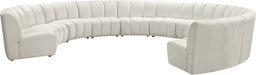 Infinity - 10 Piece Velvet Modular Sectional - Simple Home Plus