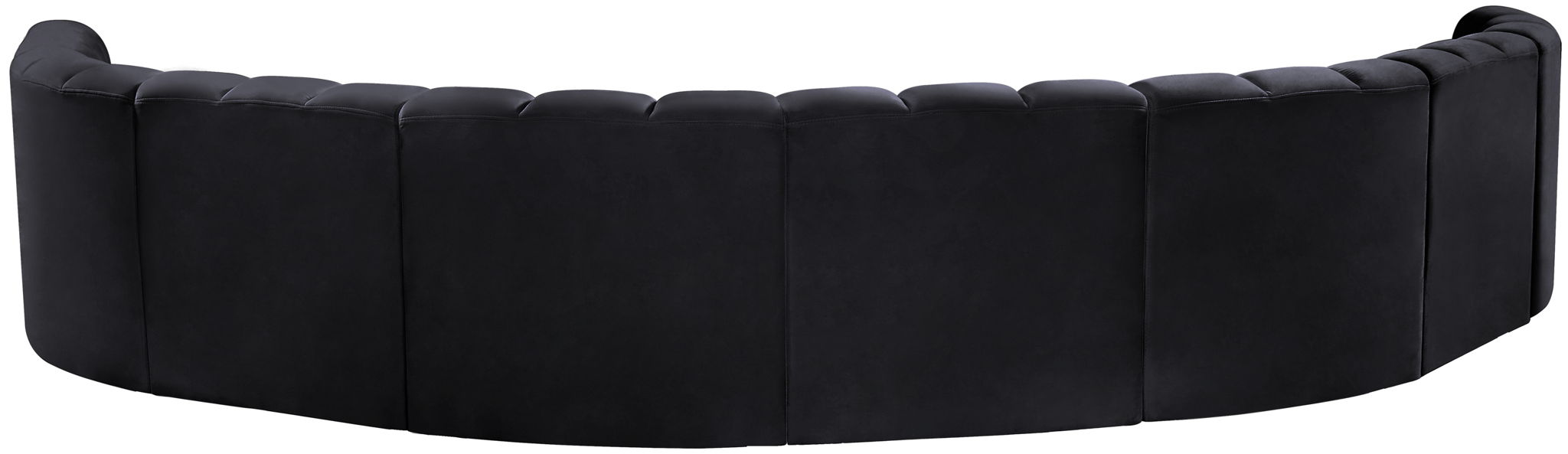 Arc - Velvet 8 Piece U-Shaped Modular Sofa - Simple Home Plus