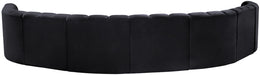 Arc - Velvet 8 Piece U-Shaped Modular Sofa - Simple Home Plus