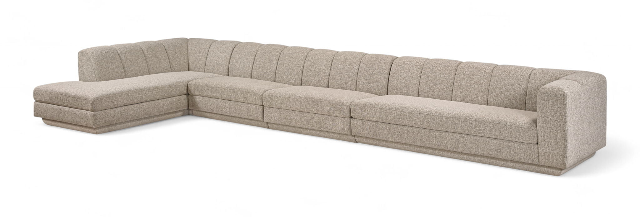 Modari - Sectional - Beige - Simple Home Plus
