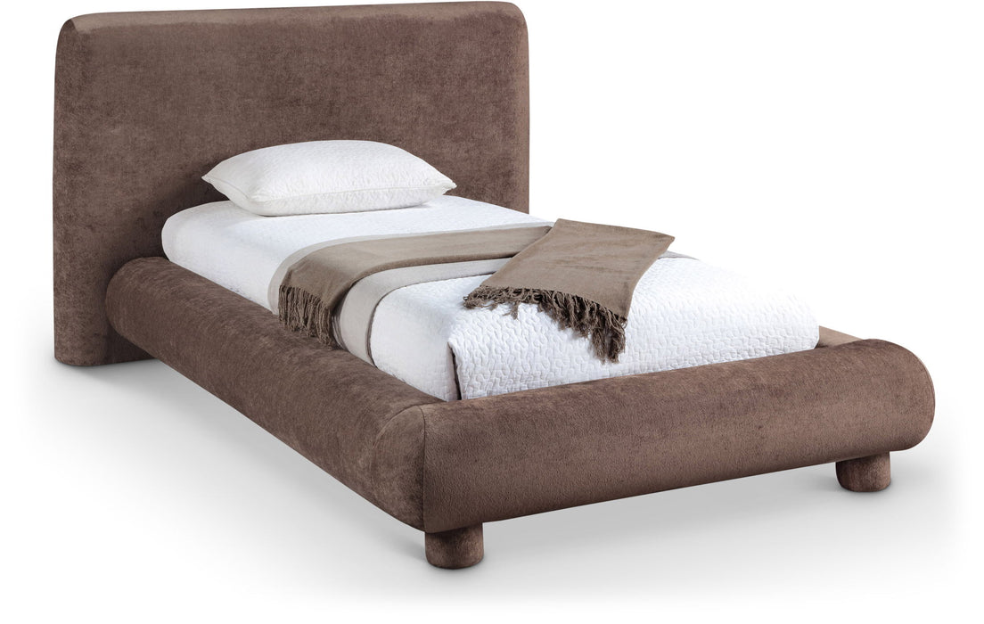 Blair - Chenille Upholstered Bed - Simple Home Plus