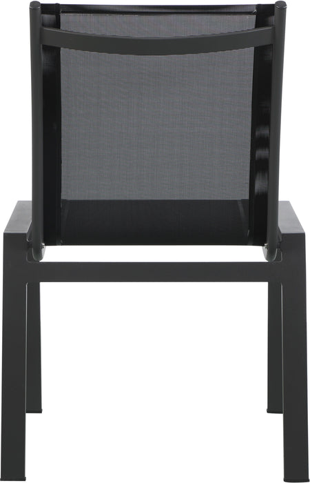 Nizuc - Outdoor Patio Dining Chair With Gray Frame (Set of 2) - Simple Home Plus