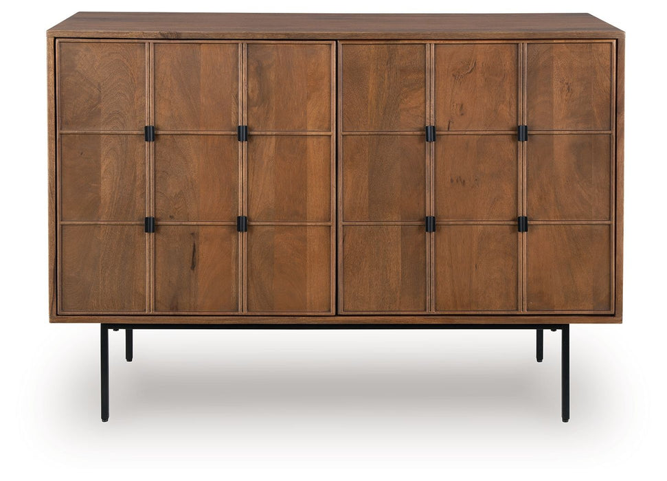 Juddins - Brown - Accent Cabinet - Simple Home Plus