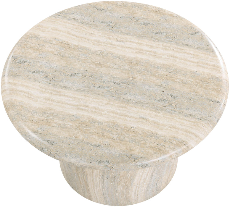 Emara - Concrete And Fiberglass Indoor / Outdoor Coffee Table - Simple Home Plus