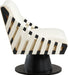 Millwin - Swivel Accent Chair With Black Base - Simple Home Plus