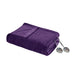 Heated Plush - Queen Blanket - Purple - Simple Home Plus
