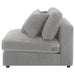 Blaine - Upholstered Armless Chair - Simple Home Plus