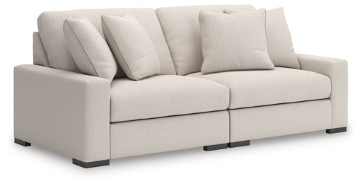 Calden - 2-Piece Sectional Sofa - Oyster - Simple Home Plus