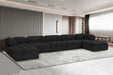 Ames - 7 Piece Fabric Modular U-Shaped Sectional - Simple Home Plus