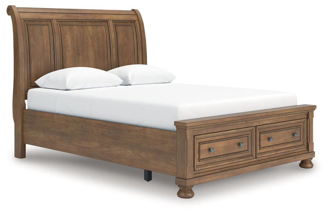 Feddinger - Storage Sleigh Bed - Simple Home Plus