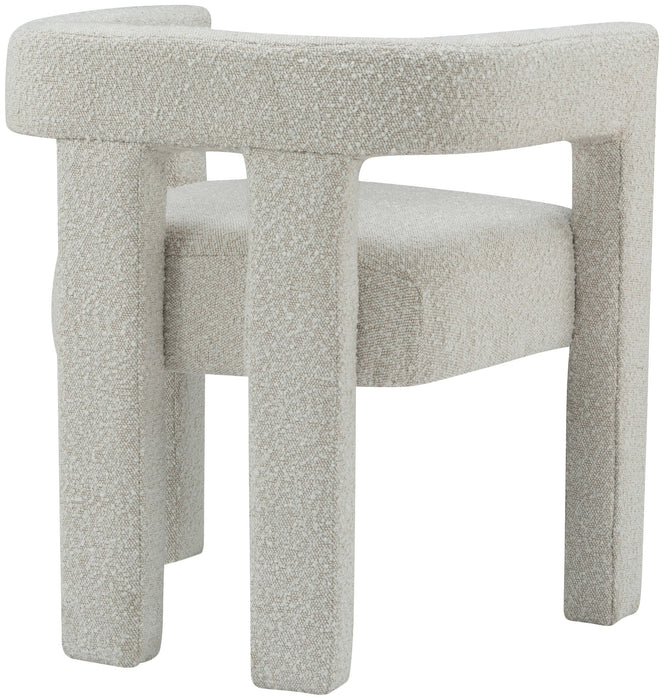 Athena - Boucle Fabric Dining Chair - Simple Home Plus