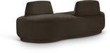 Argyle - Chenille Fabric Chaise / Loveseat - Simple Home Plus