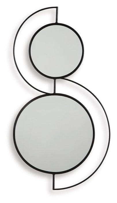 Shayham - Black - Accent Mirror - Simple Home Plus