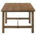 Crestmore - Rectangular Wood Dining Table - Walnut - Simple Home Plus