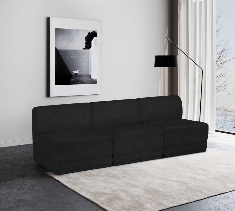 Ollie - 3 Seat Armless Modular Sofa - Simple Home Plus