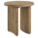 Adina - Round Wood Table - Simple Home Plus