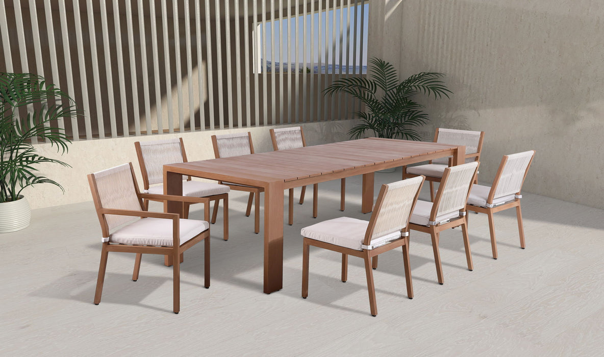 Maui - Outdoor Patio Dining Table - Natural - Simple Home Plus