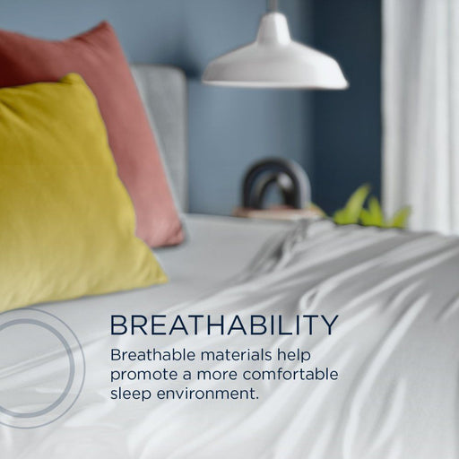 Linens - Tempur Breeze Cooling Sheet Set - Graphite - Simple Home Plus