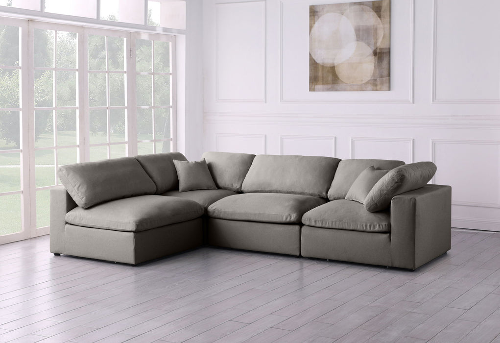 Plush - 4 Piece Modular Sectional - Simple Home Plus