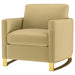 Corliss - Upholstered Arched Arm Accent Chair - Simple Home Plus