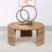 Artina - Woven Rattan Round Table - Simple Home Plus