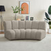 Infinity - 2 Piece Boucle Modular Sectional - Simple Home Plus