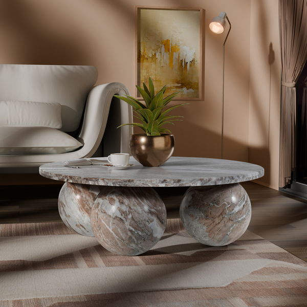 Spherical - Marble/Stone Coffee Table