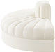 Rummi - Velvet Performance Fabric Upholstered 2 Piece  Rounded Modular Loveseat - Simple Home Plus
